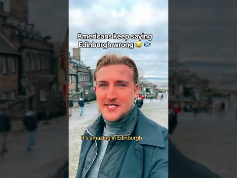 It’s edinbruh! 😂…