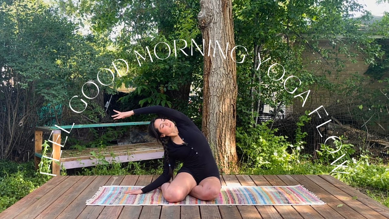 Feel Good Morning Yoga Flow | 15 min. | a deep & dynamic stretch - YouTube