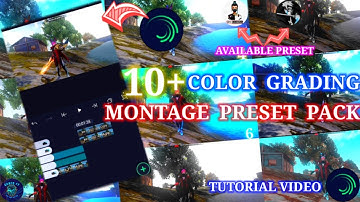 Best Colour Grading For Free Fire Alight Motion | Montage Editing Tutorial in Hindi | @gamcoff