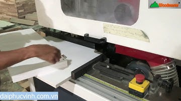 MÁY CẮT GÓC VUÔNG 90 ĐỘ | MÁY CẮT 2 LƯỠI WOODMASTER