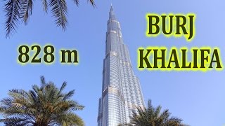 BURJ KHALIFA - TALLEST BUILDING IN THE WORLD (828m) , Level 148 Vs 125 , 4K