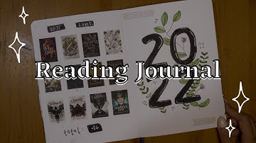 2021 Reading Journal Flip Through & 2022 Set up