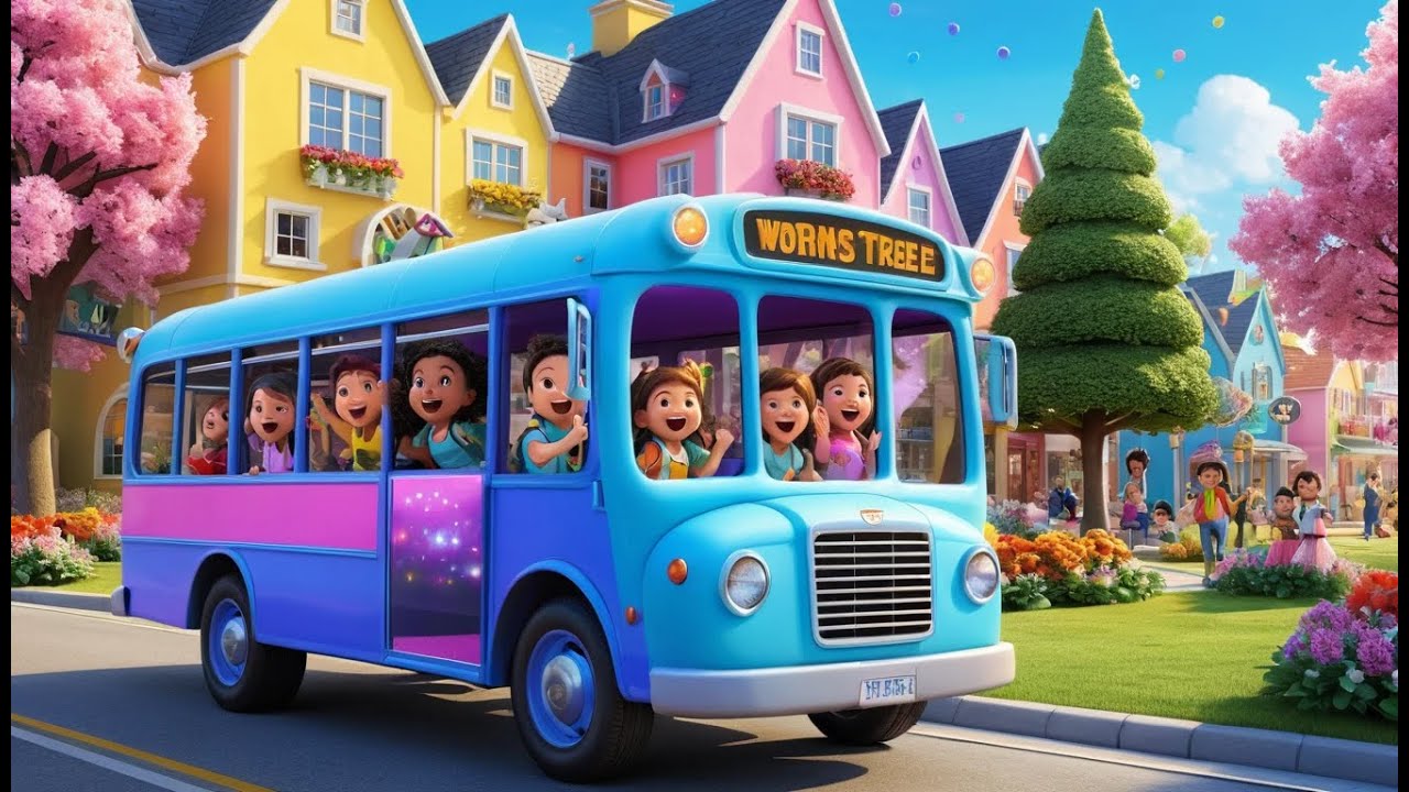 The Unicorns on the Bus | Fun Fantasy Song for Kids | Educational Nursery Rhyme for Toddlers