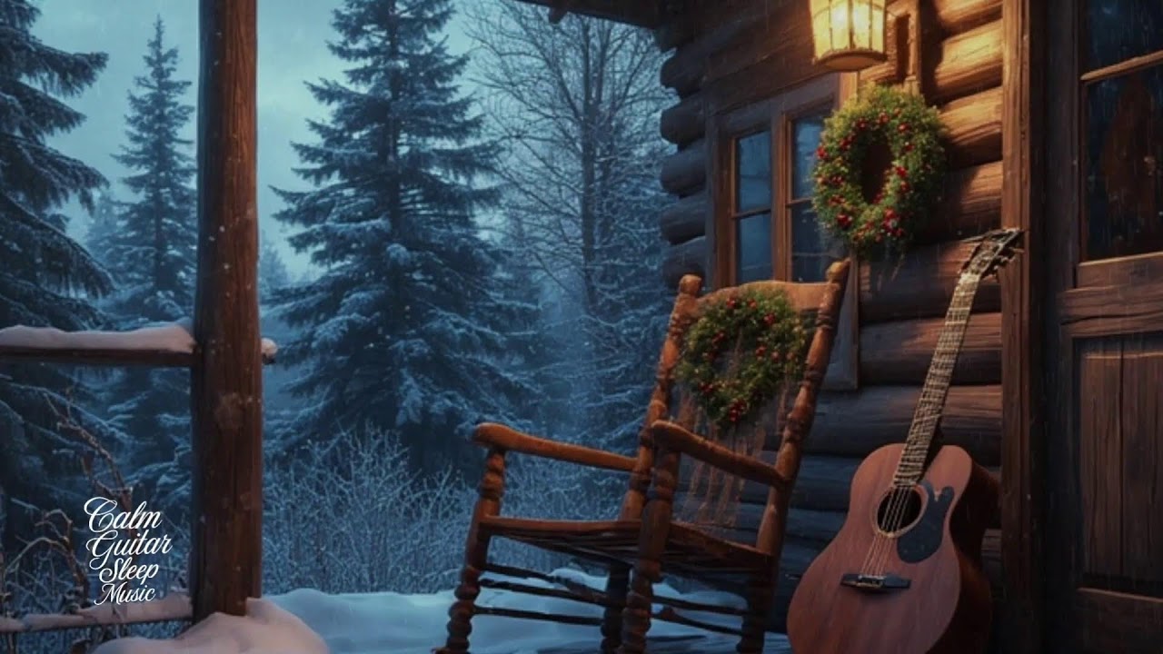 Winter Guitar Live Stream ~ Gentle Acoustic Outdoor Ambience for Study, Sleep & Calm Focus