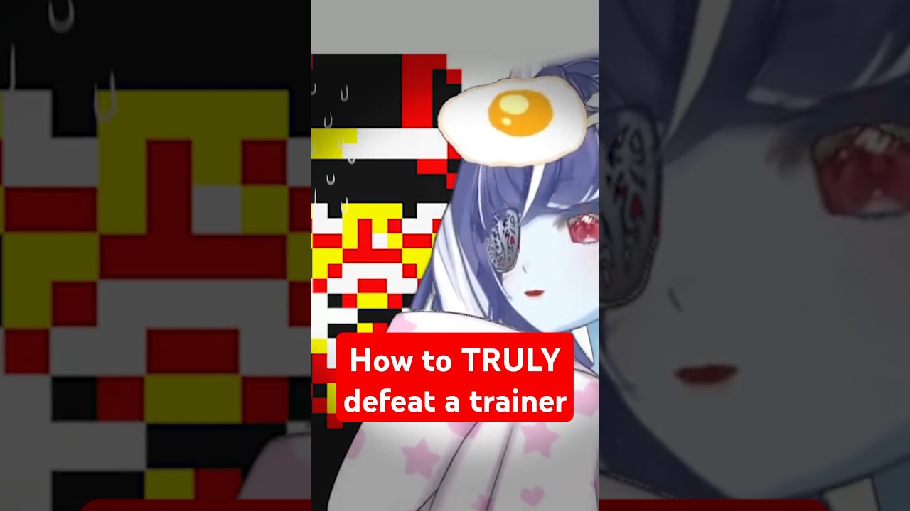 How to TRULY Defeat a Trainer #pokemon  #funny #gaming #vtuber #vtuberclips