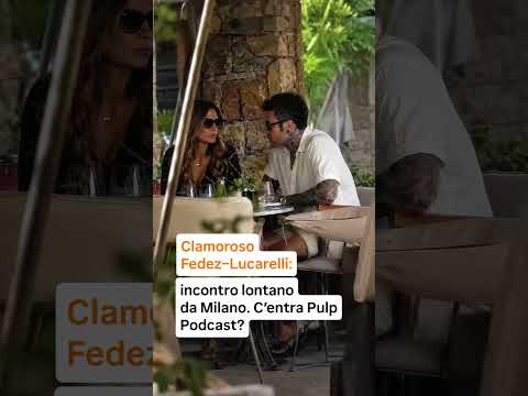 Video Lucarelli - Fedez Incontro segreto per pulp podcast?