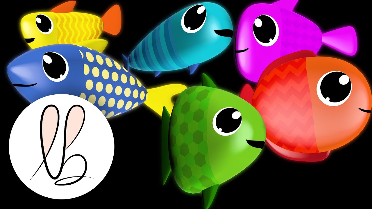 Dancin' Fish ! Fun music and animation ! High Contrast Sensory ! - Lottie  Bunny - YouTube