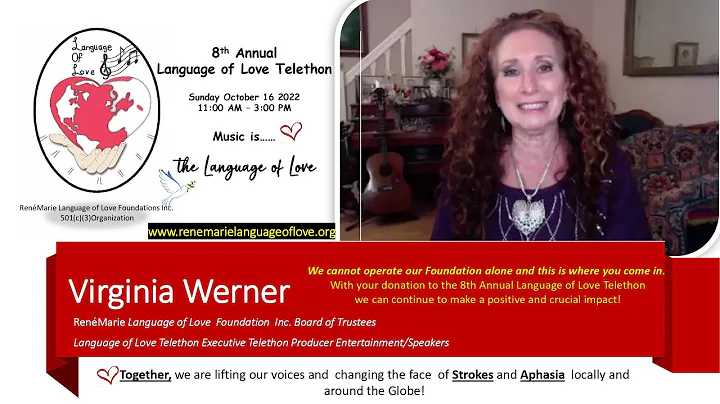 Virginia Werner  8th Annual Language of Love Telet...