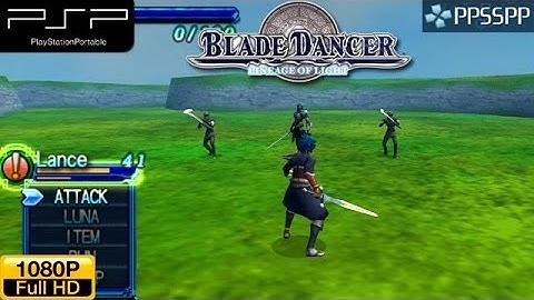 Blade Dancer: Lineage of Light - PSP Gameplay 1080p (PPSSPP)