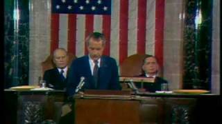 Nixon Addresses Watergate Burglary