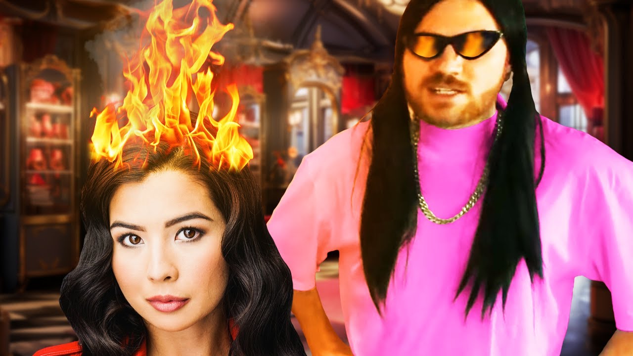 Trying a Dangerous New Hair Styling Technique