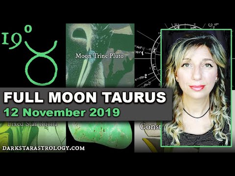 Video: Full Moon in November 2019