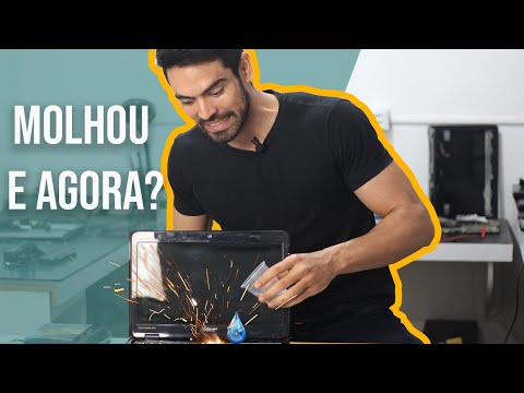 Vídeo: Um laptop molhado pode ser consertado?