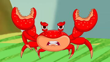 CON CUA ♫ NHẠC THIẾU NHI CON CUA VUI NHỘN HAY NHẤT ♫ Con Gì Mà Có 8 Cái Chân Có 2 Cái Càng...