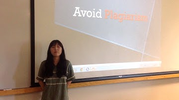 College Experience - Plagiarism -  Jeeun Lee from S. Korea