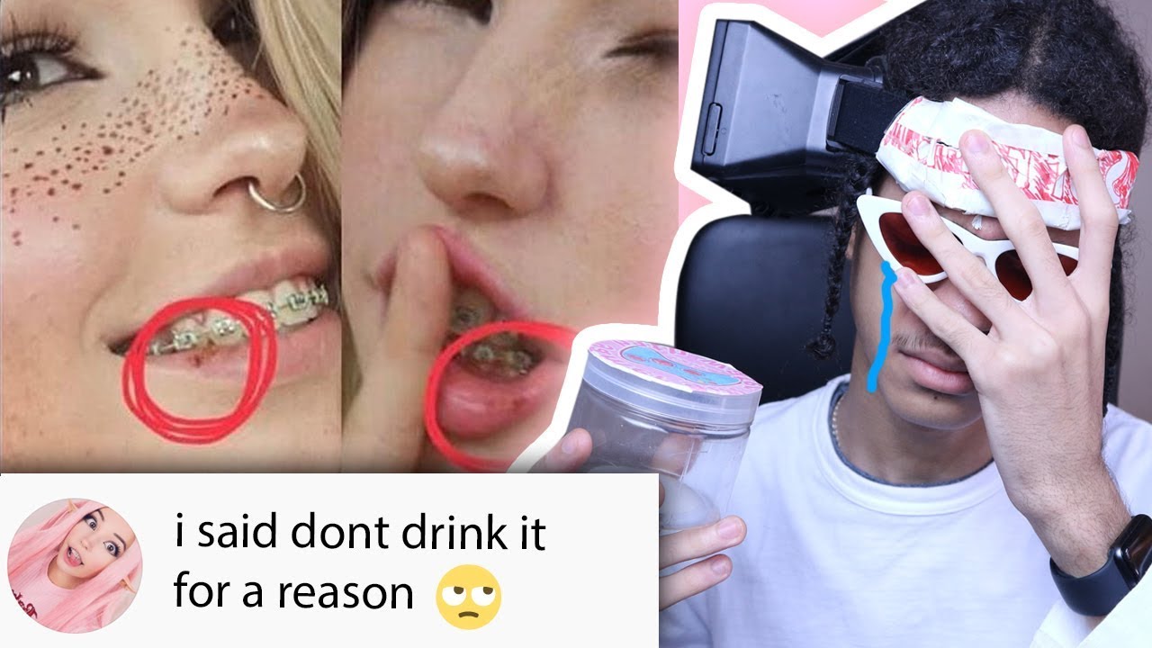 Belle Delphine Cold Sore