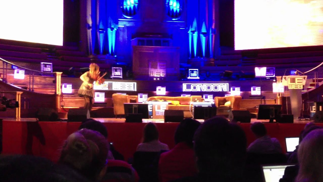 Lindsey Stirling @LeWeb London 2012