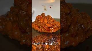 One Pot Chili 🌶️ 🥵#youtubeshort #chilirecipe #shorts