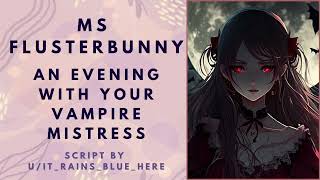 [ASMR] An Evening With Your Vampire Mistress [F4M][Dark][Toxic][Yandere]