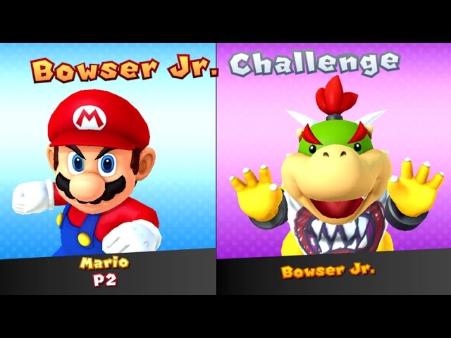 Mario 10 - Bowser amiibo (2 Player amiibo Party Mode) - YouTube