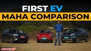 Nexon EV vs XUV 400 vs ZS EV - EV Cars in India 2023 Comparison