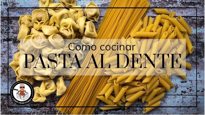 Como cocinar Pasta perfecta al dente - Cocer pasta, spaghetti o macarrones  con Cocineros Italianos - YouTube