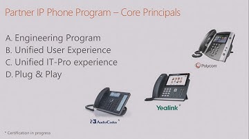Microsoft Ignite 2016 Plan and deploy Skype for Business Voice Devices