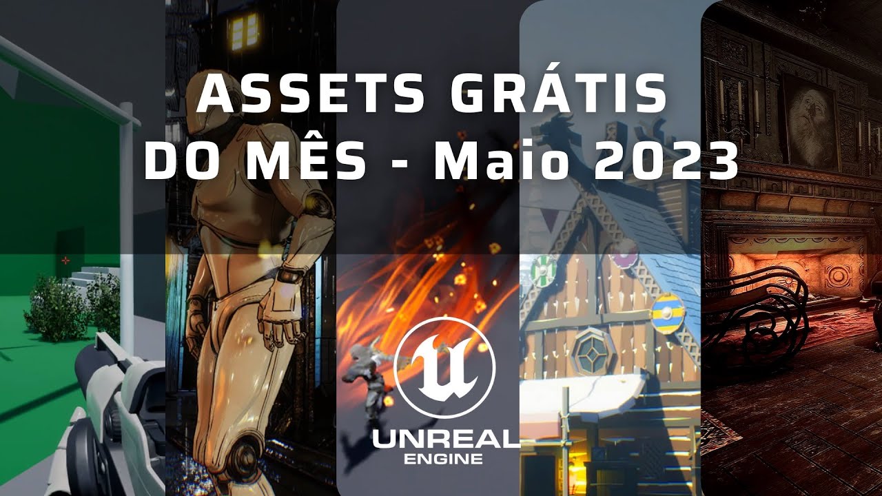 Assets GRÁTIS do Mês na Epic Store ( R$ 1,366.85 ) - Maio 2023