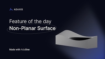 AdaOne feature of the day - Non-Planar