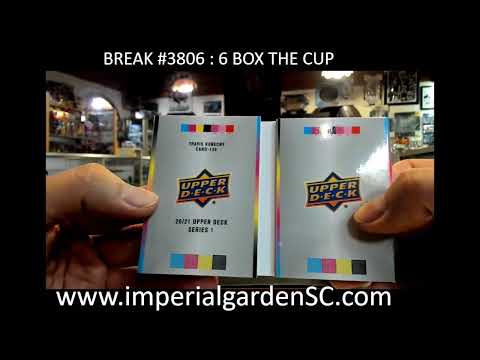 BREAK #3806: 6 BOX CASE - 20-21 #Upperdeck  #THECUP (EXQUISITE) NHL HOCKEY BOX