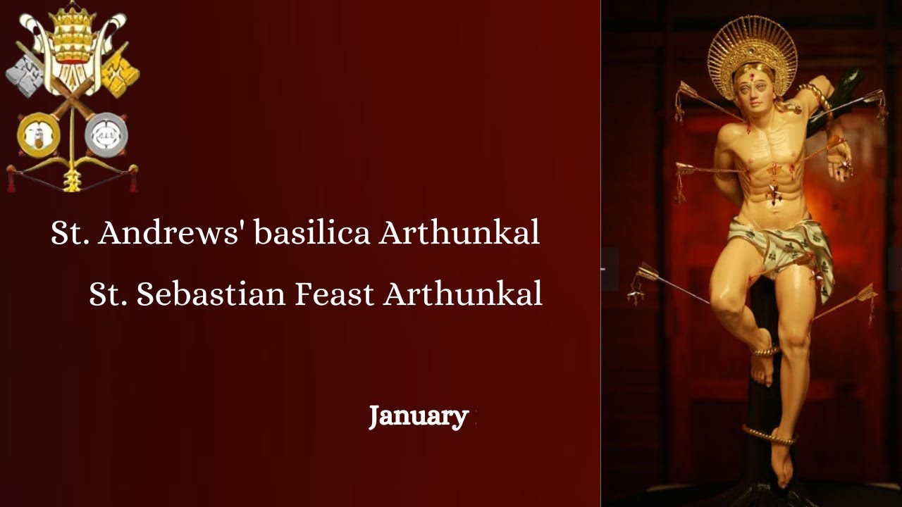 HOLY MASS, ST ANDREW'S BASILICA, ARTHUNKAL 17/1/2026 satrday