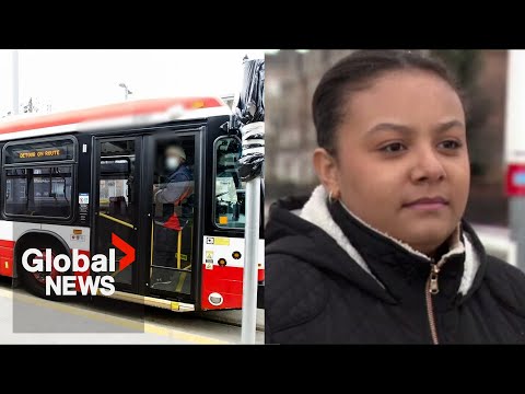 "grateful it wasn’t a bullet": toronto bus driver shot in the face with bb gun thankful to be alive