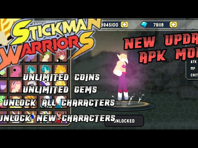 Download Stickman Warriors 2 : Stick Dragon Fight v5.0 (Mod, Unlimited  Money) for android