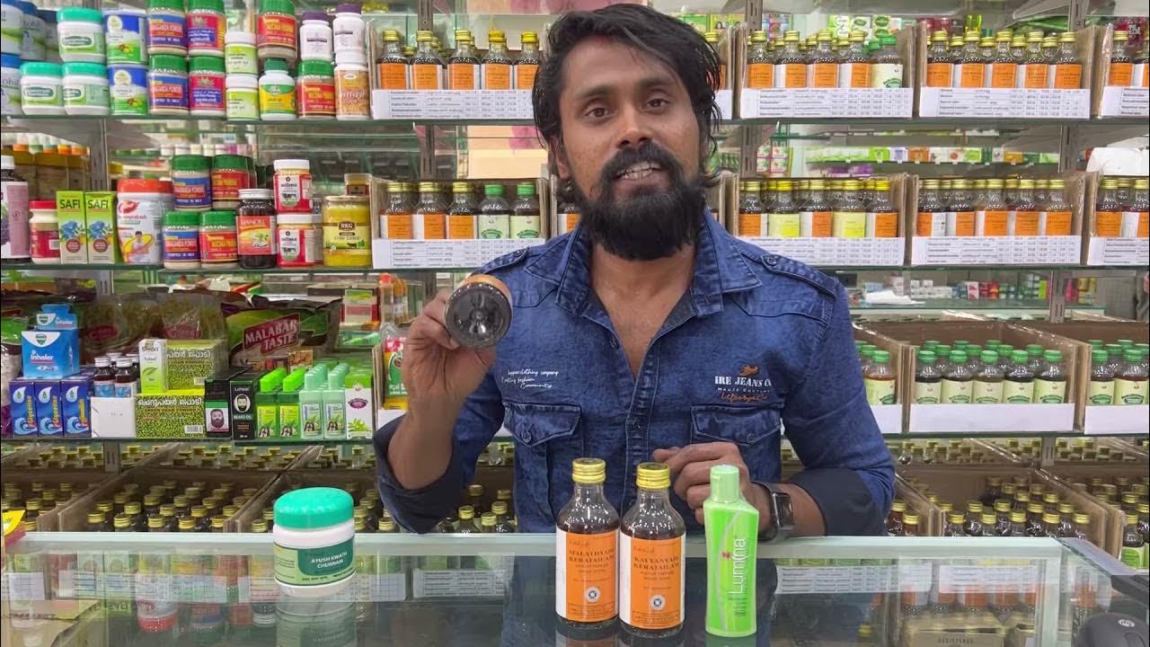 Kottakal Ayurvedic bur dubai hair oil dandruff hair thickness