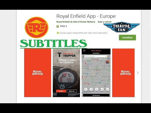 [SUB:ENG-FR-SP] ROYAL ENFIELD TRIPPER PAD APP EUROPE (Android & IOS)