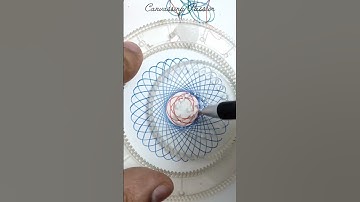 How I made this amazing Spirograph look easy #spirograph #shorts #lineart #art #2025