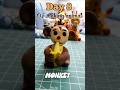 "Air Dry clay monkey"🍌🐒 #youtubeshorts #clayanimals #airdryclay#claymonkey#shortsvideo