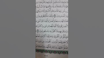 سورة الأحقاف آية 26