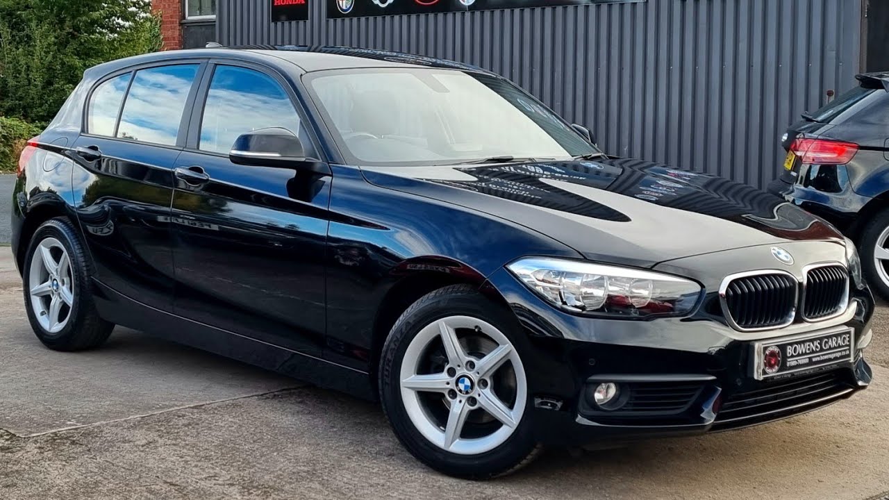 2017 (67) BMW 1 Series 118i SE Auto 5Dr in Jet Black. 30k Miles. 2 ...