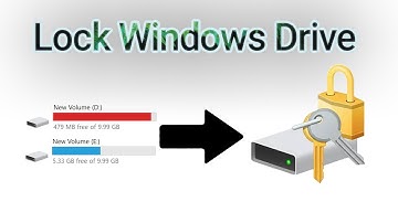 How to Lock Drive in Windows 10!