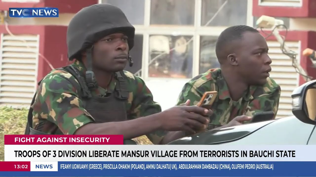 Troops Of 3 Division Liberate Mansur Village From Terrorists In Bauchi State