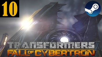 [PC] Transformers Fall of Cybertron - Walkthrough Part 10 No Commentary (1080p 60FPS)