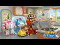 Kitchen Danger! 💥 The Shattering Glass Lid | Robocar Poli Safety Series