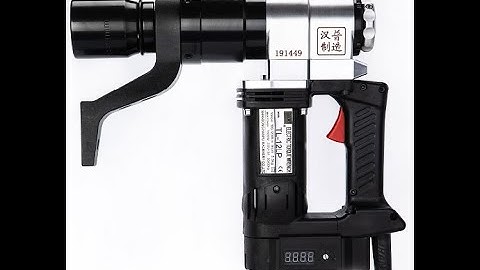 Install and take off the reaction force arm of Electric torque wrench.