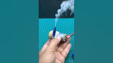 Making Smoke Machine #shortvideo #smokemachine #smoke #machine #making #diy