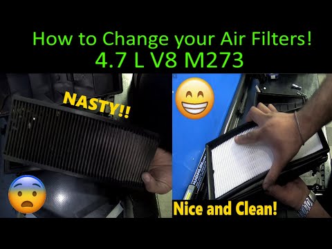 How to Change your Air Filters 2007-2012 Mercedes Benz GL450