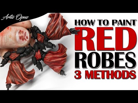  New  How to Paint Red Robes FAST! - 3 ways: Contrast, Shade, Stipple - Warhammer Painting Tutorial