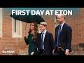 Prince George arrives for first day at school - what will it be like?