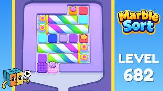 Marble Sort Level 682 Walkthrough Solution
