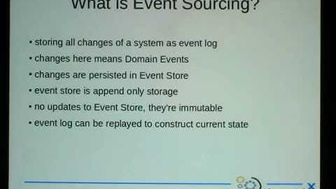Akka Persistence | Event Sourcing